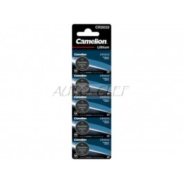Pack de 5 piles Camelion Lithium  CR2032 3V