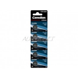 Pack de 5 piles Camelion Lithium  CR1620 3V